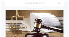 Desktop Screenshot of jrooneylaw.com